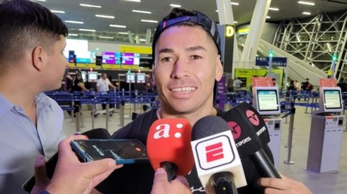 Opazo explicó su salida del Cacique en el aeropuerto.