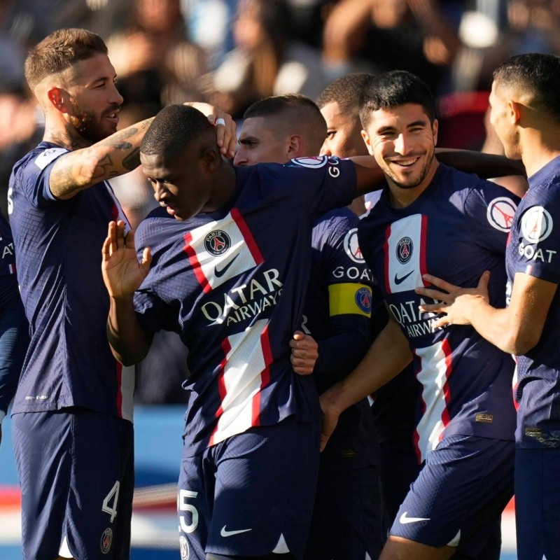 Goleada: PSG superó a US Quevilly en su último partido amistoso