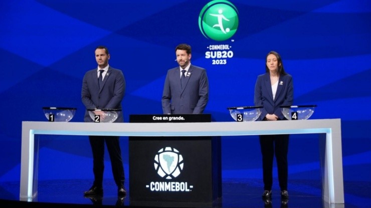 La Conmebol realizó el sorteo del Sudamericano Sub 20 este martes 21 de diciembre.