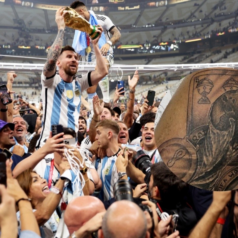 Los mejores tatuajes de Argentina campeón del mundo