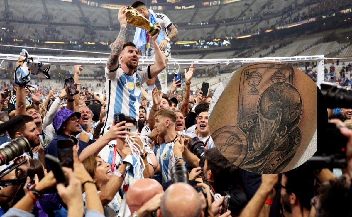 Los Mejores Tatuajes De Argentina Campeón Del Mundo Fútbol Addict