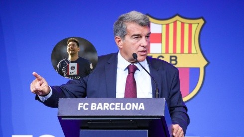 Joan Laporta habló sobre Messi y un posible regreso a Barcelona.