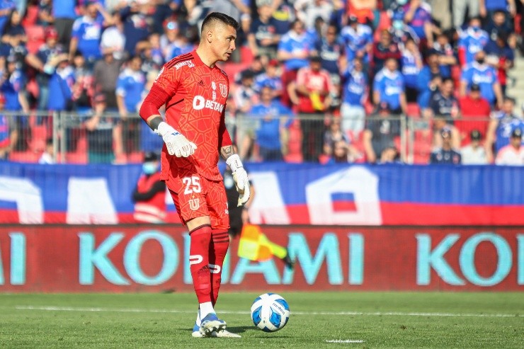 Campos y su primera temporada de titular en la U | Foto: Agencia Uno 