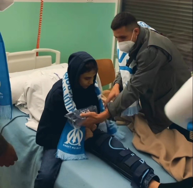 Sánchez compartiendo con Sabri | Foto: Captura 