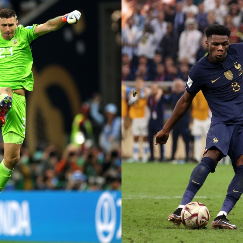 Emiliano Martinez mocks Aurelien Tchouameni after penalty miss in World Cup final