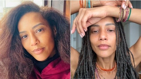 Taís Araujo se despede de Cara e Coragem com novo visual: “Férias”. Imagens: Reprodução/Instagram oficial da atriz.
