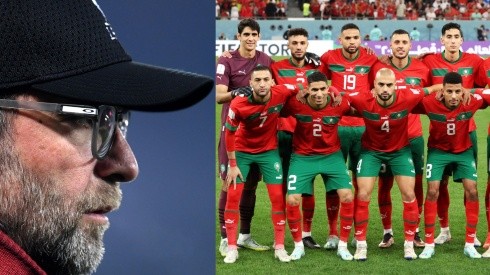 Jurgen Klopp y la selección de Marruecos.