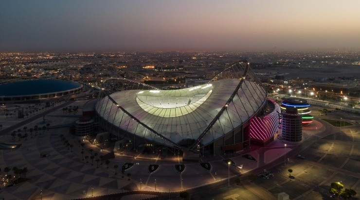 Vista del estadio Khalifa, sede de varios partidos del Mundial 2022 y epicentro del Mundial de Atletismo de 2019 (Getty)