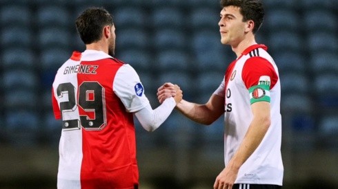 Santiago Giménez volvió a la acción con el Feyenoord rumbo a la reanudación de la Eredivisie.