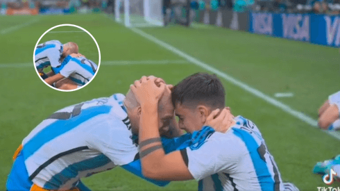 VIDEO | No se vio: el desconsolado llanto de Dybala y Papu Gómez tras la consagración en el Mundial