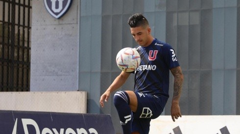 Leandro Fernández llegó a la U desde Independiente de Avellaneda.