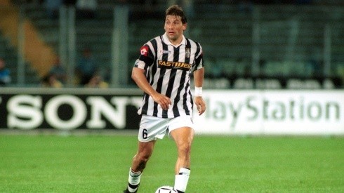 Fabián O'Neill, en su paso por Juventus.