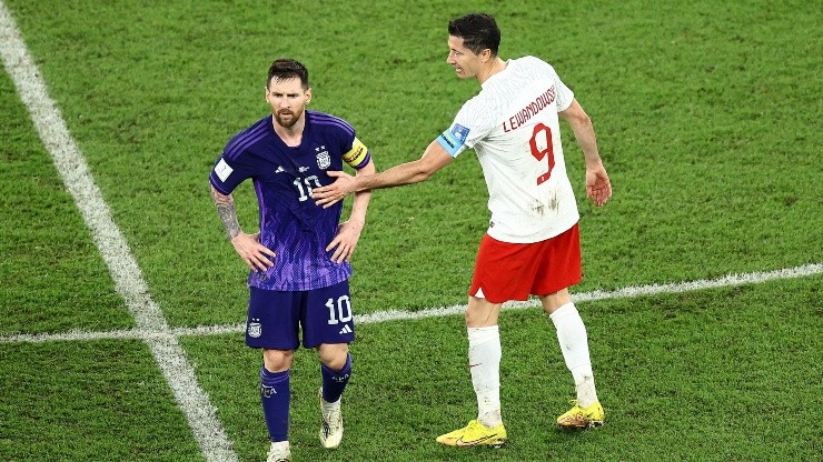 Robert Lewandowski, Lionel Messi