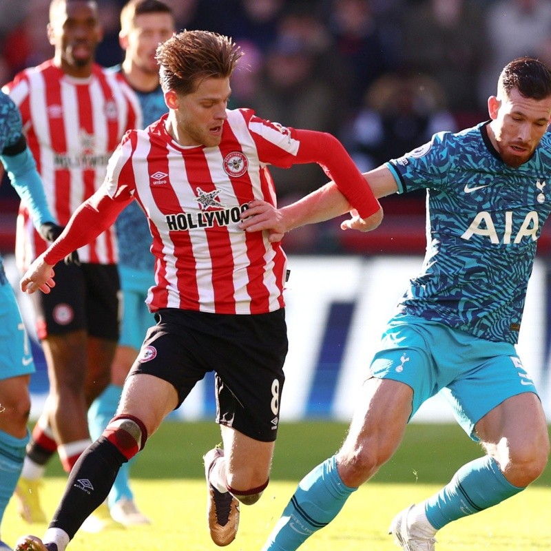 Reaccionaron a tiempo: Tottenham consiguió un empate agónico contra Brentford