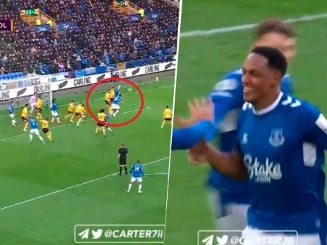 Video: Reviva el golazo de cabeza con el que reapareció Yerry Mina en Everton