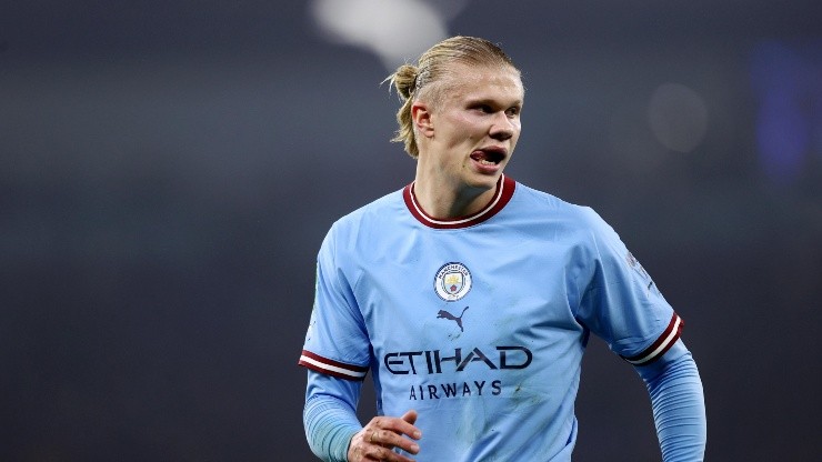 Erling Haaland, estrella de Manchester City.