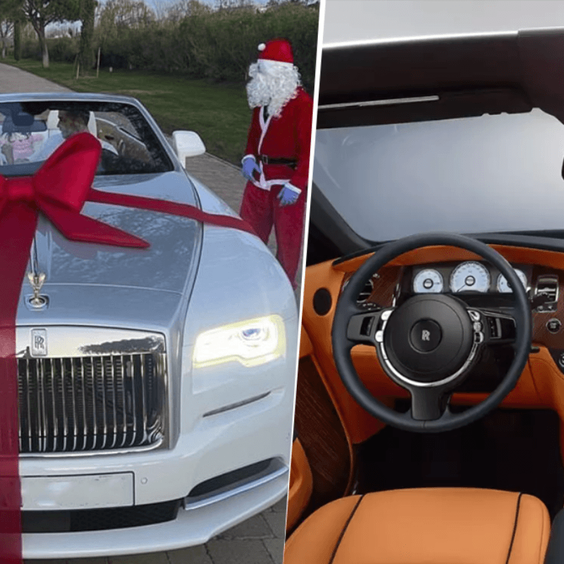 Precio y cómo es por dentro el Rolls Royce que le regaló Georgina Rodríguez a Cristiano Ronaldo