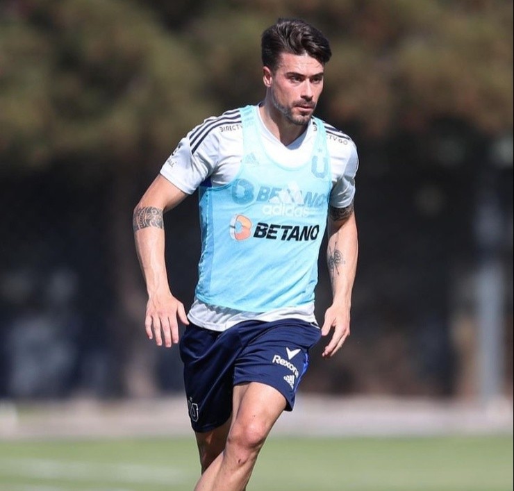 Juan Pablo Gómez pone fichas a la U 2023 | Foto: U. de Chile 