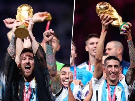 Inédito: la confusión de Messi y Di María con las dos copas