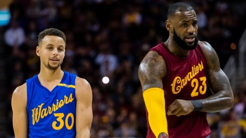 Stephen Curry y LeBron James.