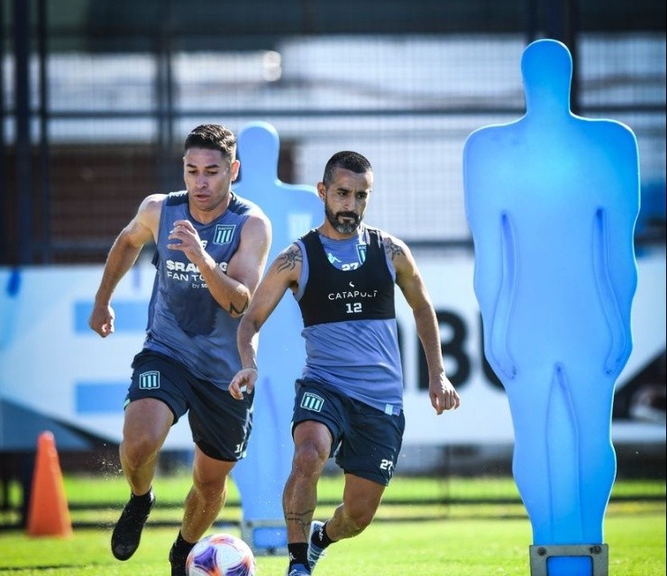 Opazo ya se prepara en Racing | Foto: Racing Club 