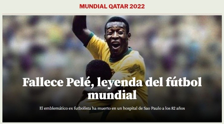 Pelé es el único jugador que ganó tres Mundiales. | Fuente: Mundo Deportivo