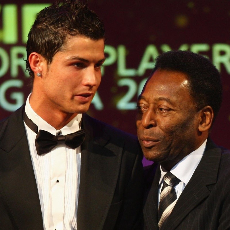 Cristiano Ronaldo define como "una inspiración" la vida de Pelé