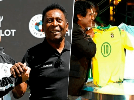 La historia de Pelé con Diego Maradona:  una amistad con muchos idas y vueltas