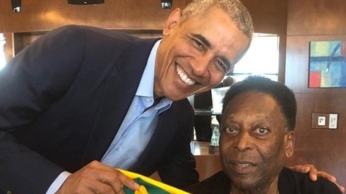 Barack Obama and Pele