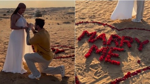 Juju Salimeni recebe pedido de casamento em Dubai: "Eu te disse sim". Imagens: Reprodução/Instagram oficial da influenciadora.