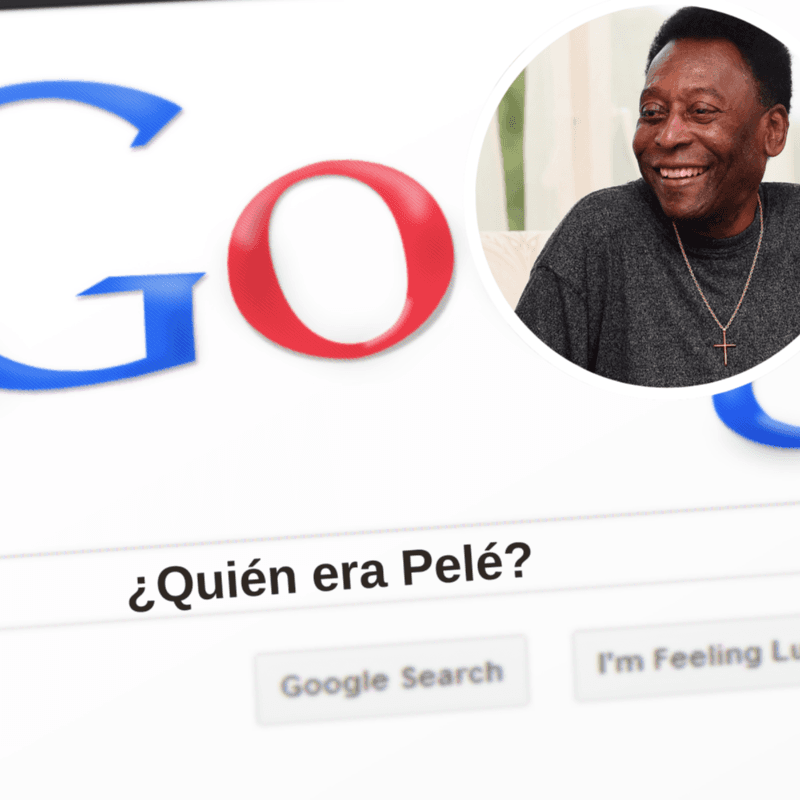 Pelé se convierte en lo más buscado en Google por los mexicanos