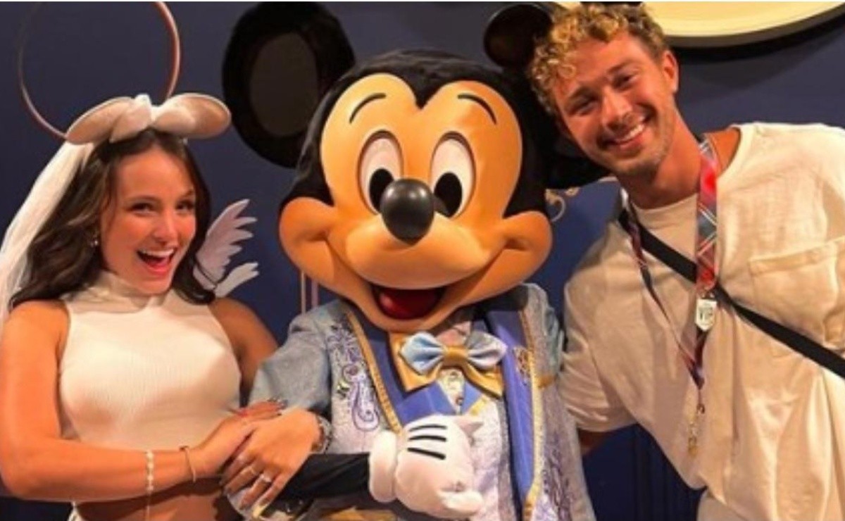 «La primera vez que traigo un novio»;  Larissa Manuela bromea sobre llevar a sus amigos a Disney