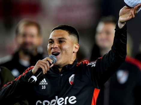 Juanfer rompió el silencio y sorprendió a todo River: "Acá tienen un hincha de por vida..."