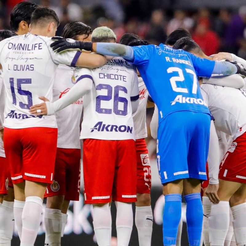 Chivas sorprende con un cambio de cara a la final contra Cruz Azul