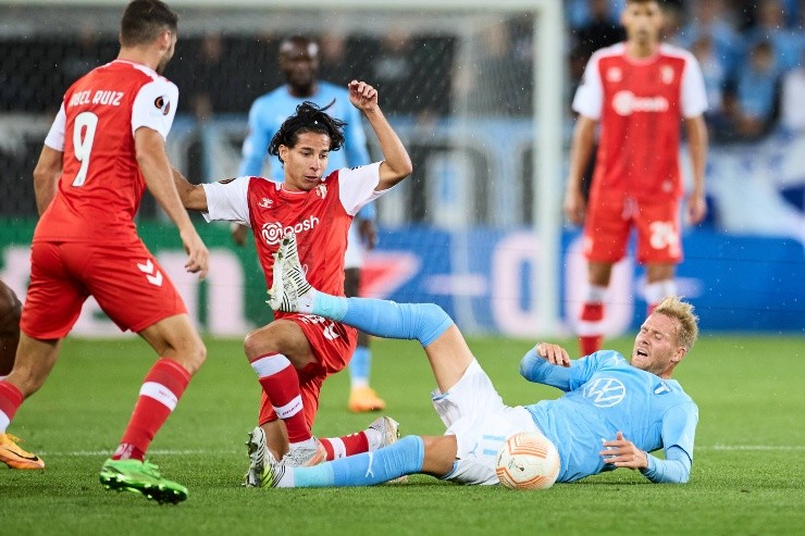 Lainez no tiene en Braga los minutos esperados (IMAGO)