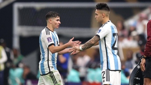 Lautaro Martínez admitió que Julián Álvarez tuvo un mejor rendimiento que él en Qatar 2022.