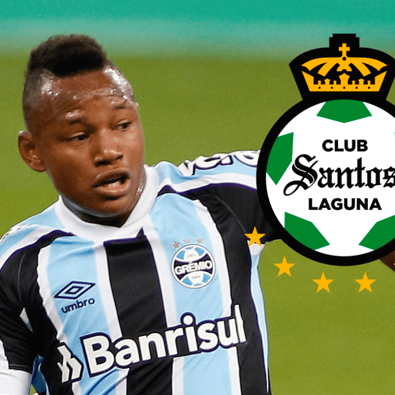 Fichajes 2023: Santos Laguna ya tuvo respuesta de Gremio por Jaminton Campaz