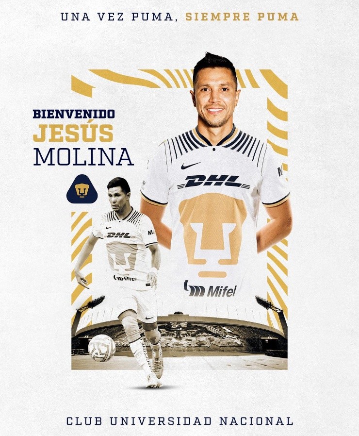 Fuente: @PumasMX