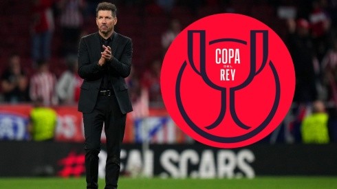 Diego Simeone y la Copa del Rey.