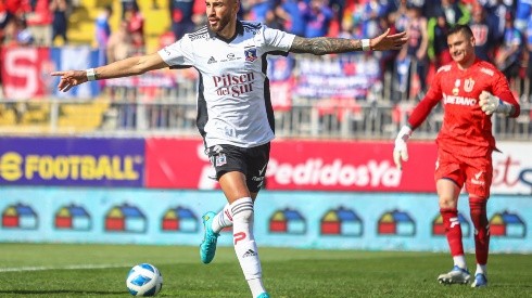 Juan Martín Lucero abandonó Colo Colo y eso molestó a Rodrigo Herrera.