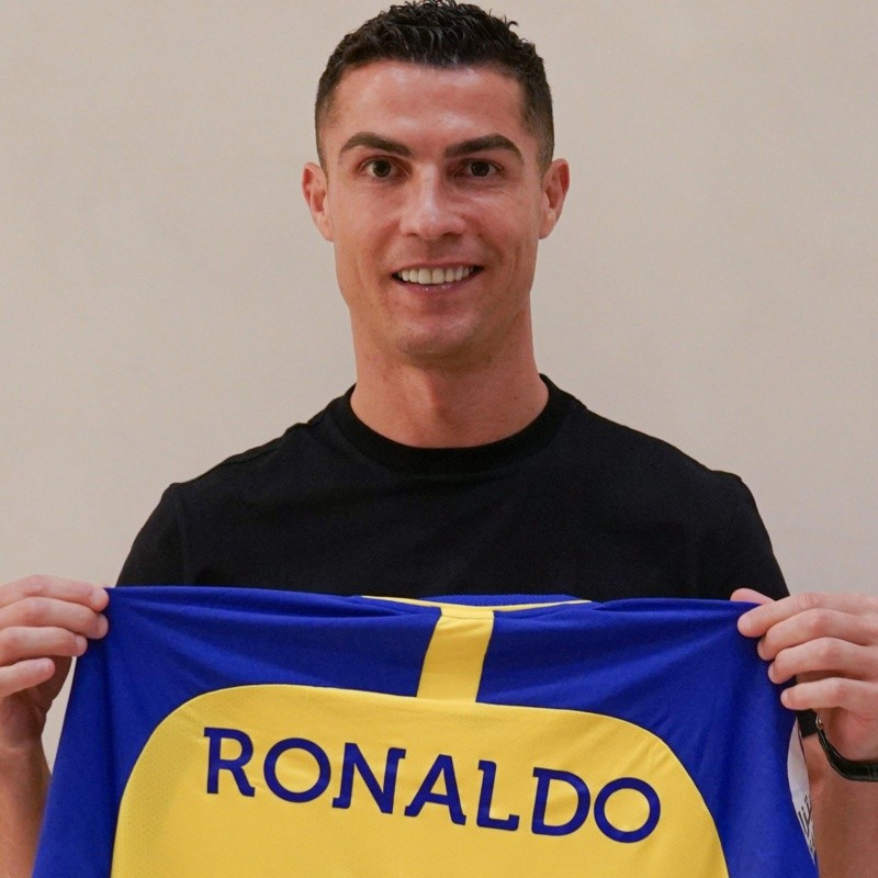 El grosero error de CR7 en su presentación en Al Nassr