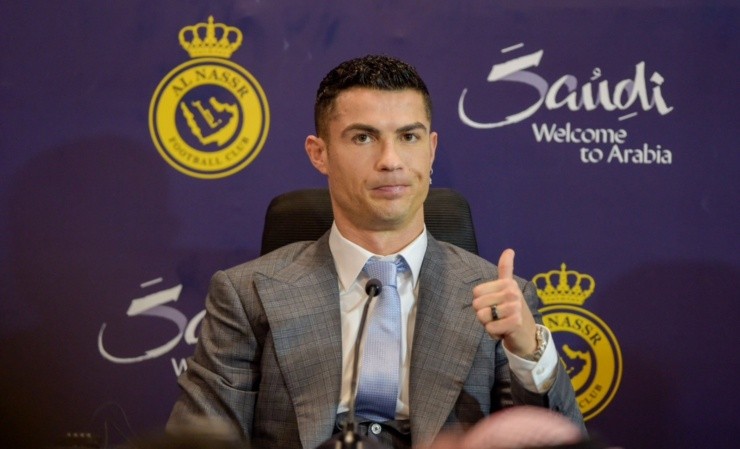 Cristiano Ronaldo presentado en Al Nassr | Foto: Archivo 