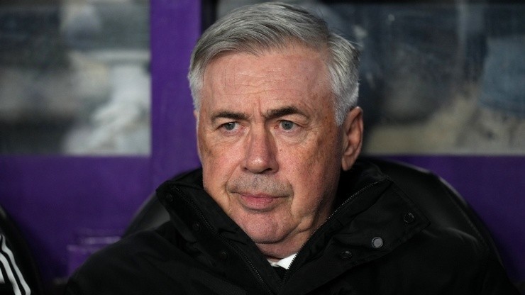 Carlo Ancelotti, entrenador de Real Madrid.