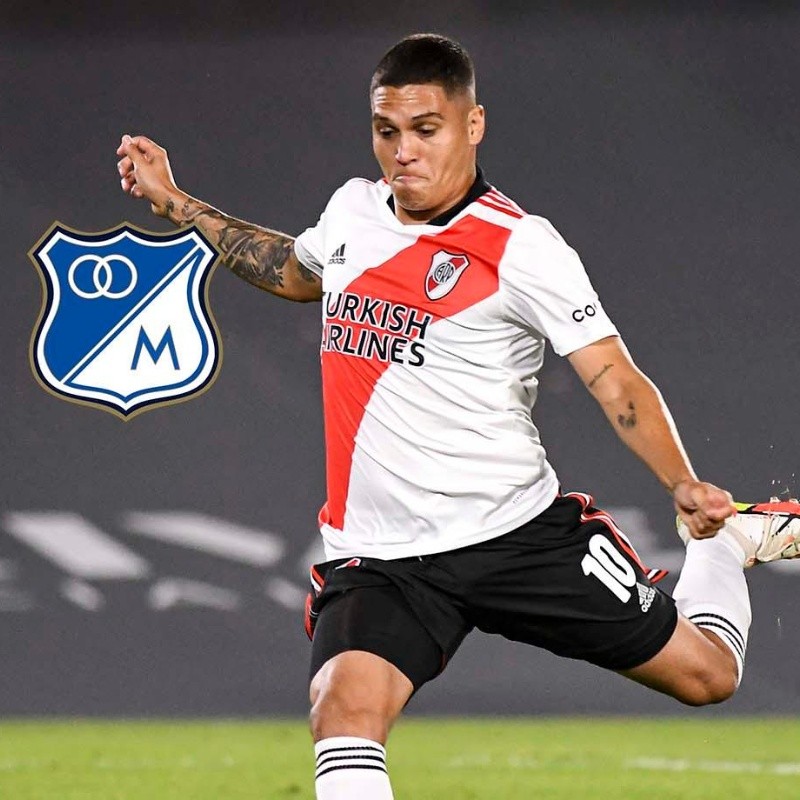 Juan Fernando Quintero da detalles del interés de Millonarios en su fichaje