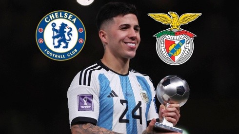 Enzo Fernández, entre Chelsea y Benfica.