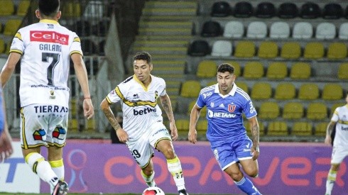 Luciano Cabral volvió a jugar al fútbol en Coquimbo Unido