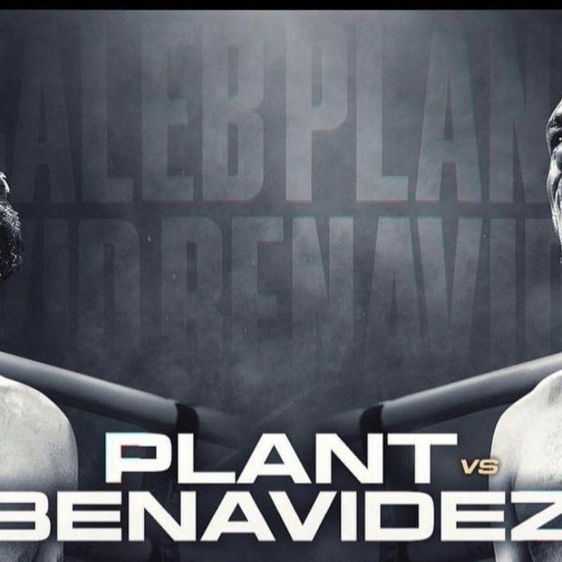 David Benavidez tundió a Caleb Plant con una lapidaria imagen