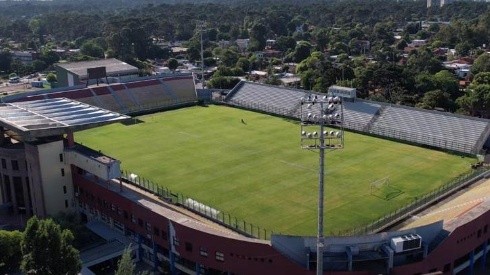 El Estadio Domingo Burgueño Miguel, sede del partido de apertura.