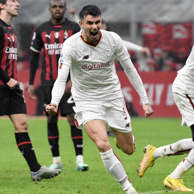 De infarto: Roma le empató el partido a AC Milan sobre la hora