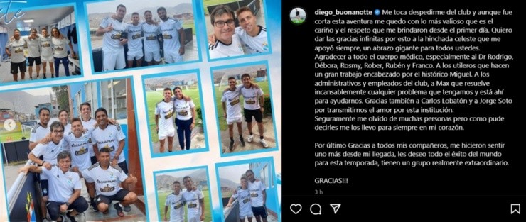 Diego Buonanotte Sporting Cristal